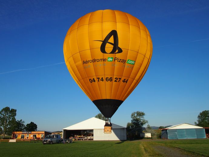 Montgolfière Aérodrome de Pizay