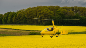 Baptême de l'air en ULM autogire